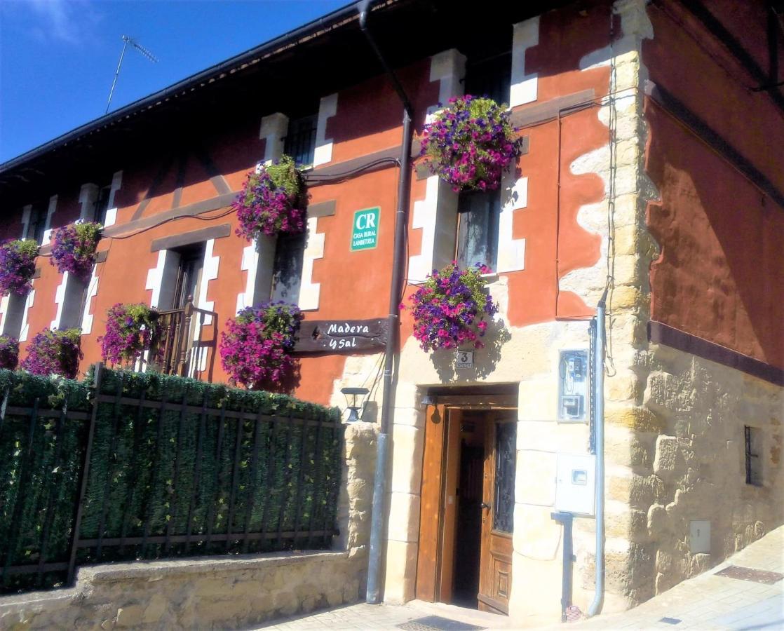 Casa Rural Madera Y Sal Salinas de Anana Esterno foto