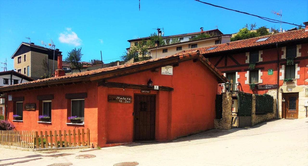 Casa Rural Madera Y Sal Salinas de Anana Esterno foto