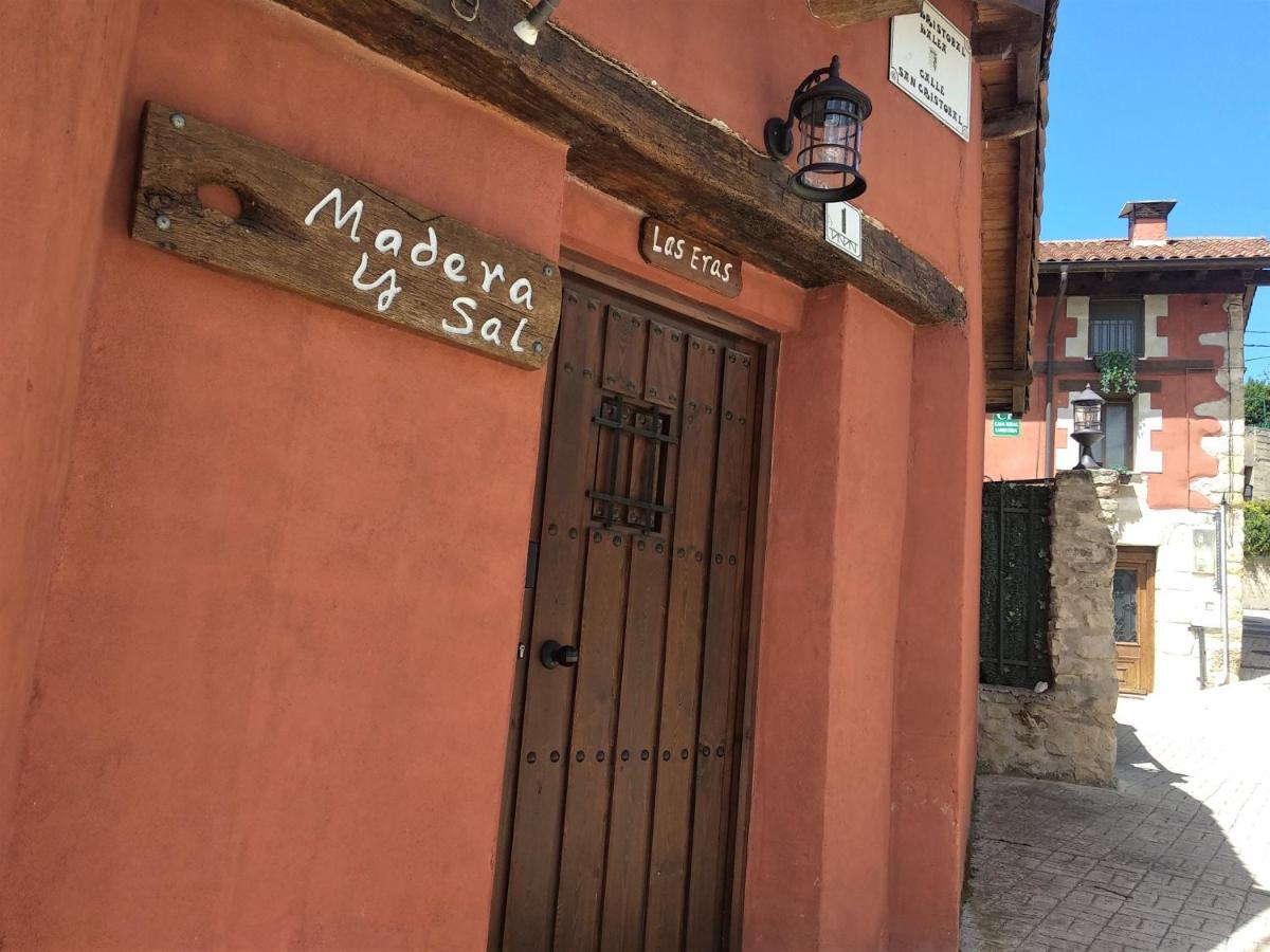 Casa Rural Madera Y Sal Salinas de Anana Esterno foto